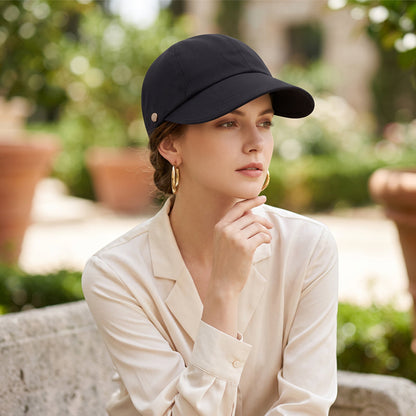 ☀️ 50 % RABATT JUST NU! 👒 Solhatt med öppning för hästsvans – lätt, luftig och med UPF 50+ samt justerbar passform. Perfekt för löpning, stranden och alla utomhusaktiviteter.
