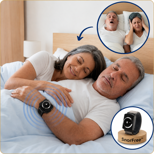 SnorFree™ | Stoppar snarkning och främjar djupare sömn – omedelbar effekt