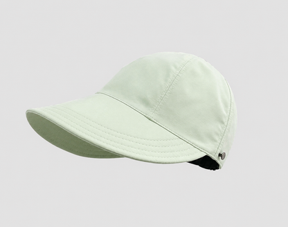 ☀️ 50 % RABATT JUST NU! 👒 Solhatt med öppning för hästsvans – lätt, luftig och med UPF 50+ samt justerbar passform. Perfekt för löpning, stranden och alla utomhusaktiviteter.