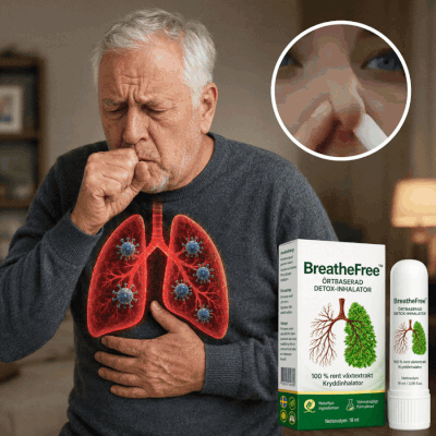 BreatheFree™ Lungdetox-inhalator | 97% mindre gifter, andas fritt på bara 15 minuter!