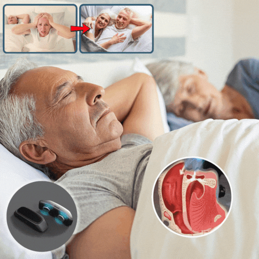 Snoriva™ EMS Anti-Snarkapparat | Sluta snarka redan första natten – 96% framgångsgaranti!