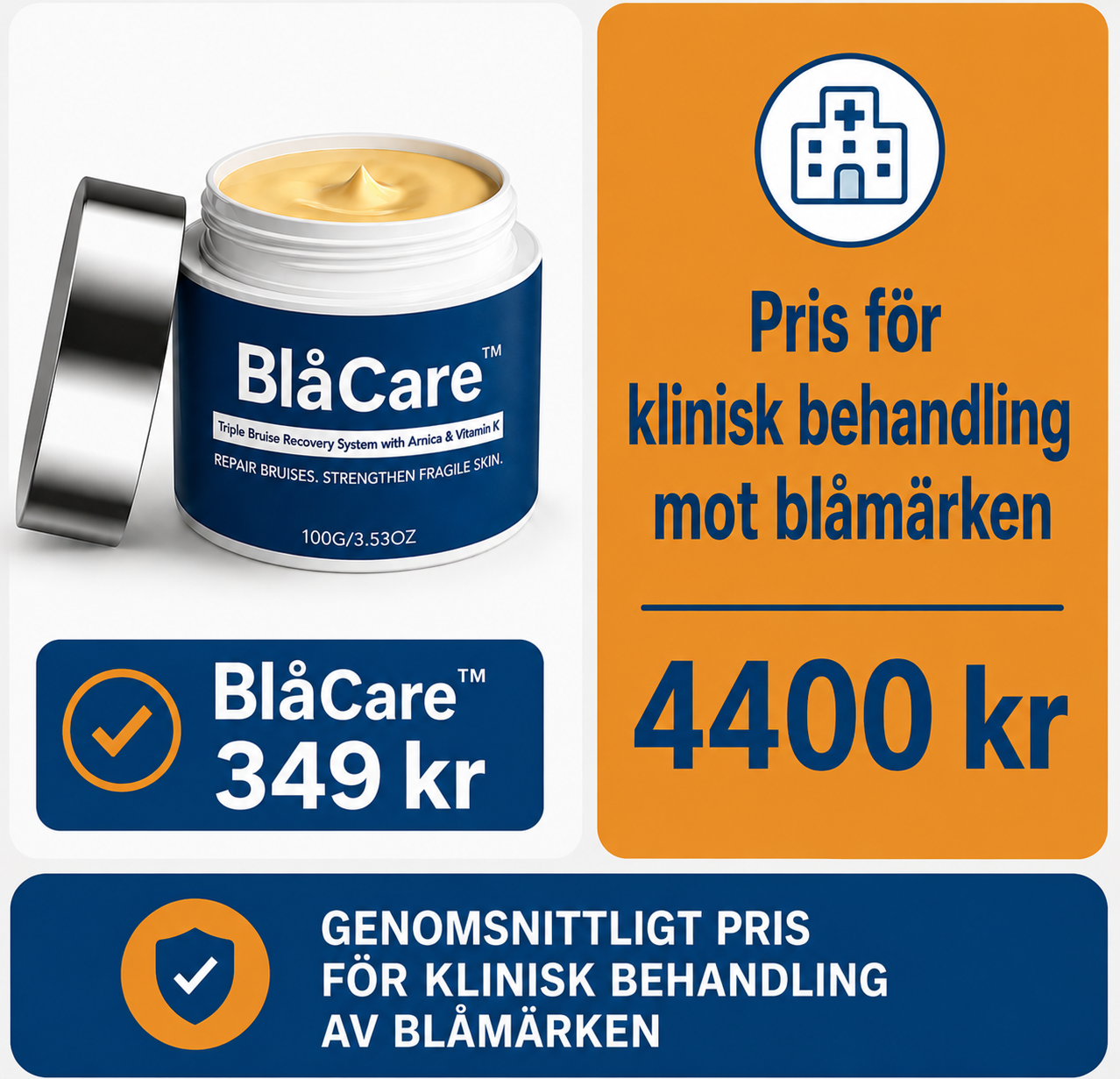 KneusVrij™ | Vermindert blauwe plekken en herstelt een stevige huid binnen 24 uur