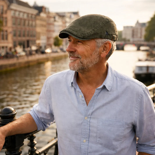 GentCap™ | Elegant Flat Cap för Alla Tillfällen