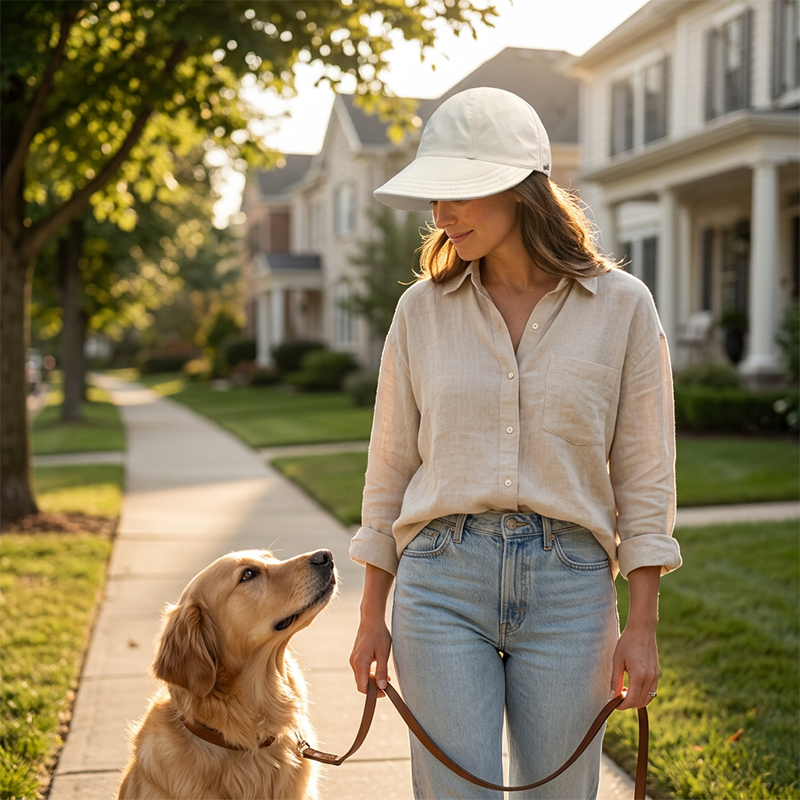 ☀️ 50 % RABATT JUST NU! 👒 Solhatt med öppning för hästsvans – lätt, luftig och med UPF 50+ samt justerbar passform. Perfekt för löpning, stranden och alla utomhusaktiviteter.
